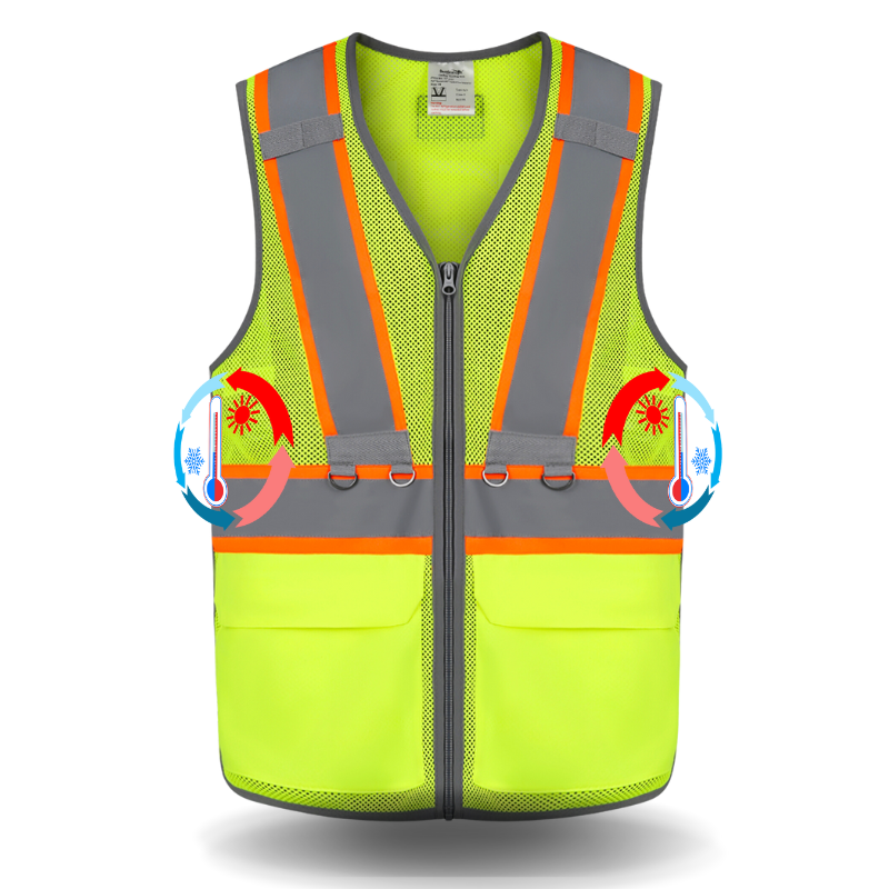 Bottlestalk Safety Cooling Vest For Men, Electric Cooling Vest for MS